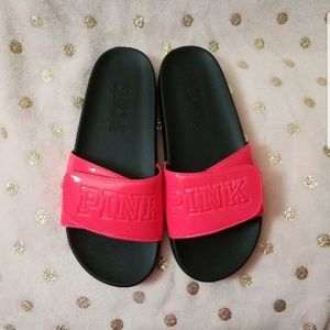 Victoria's secret PINK neon slides